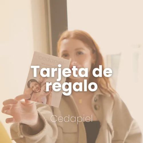 tarjeta de regalo cedapiel