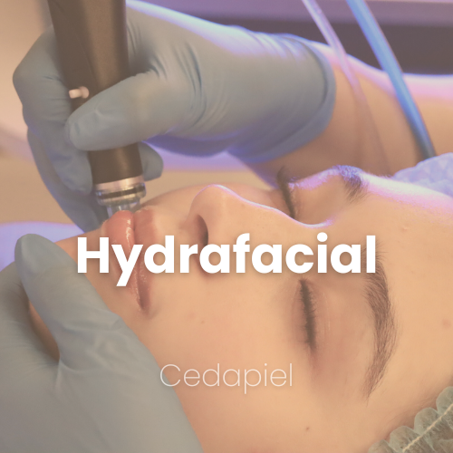 Hydrafacial con booster cedapiel
