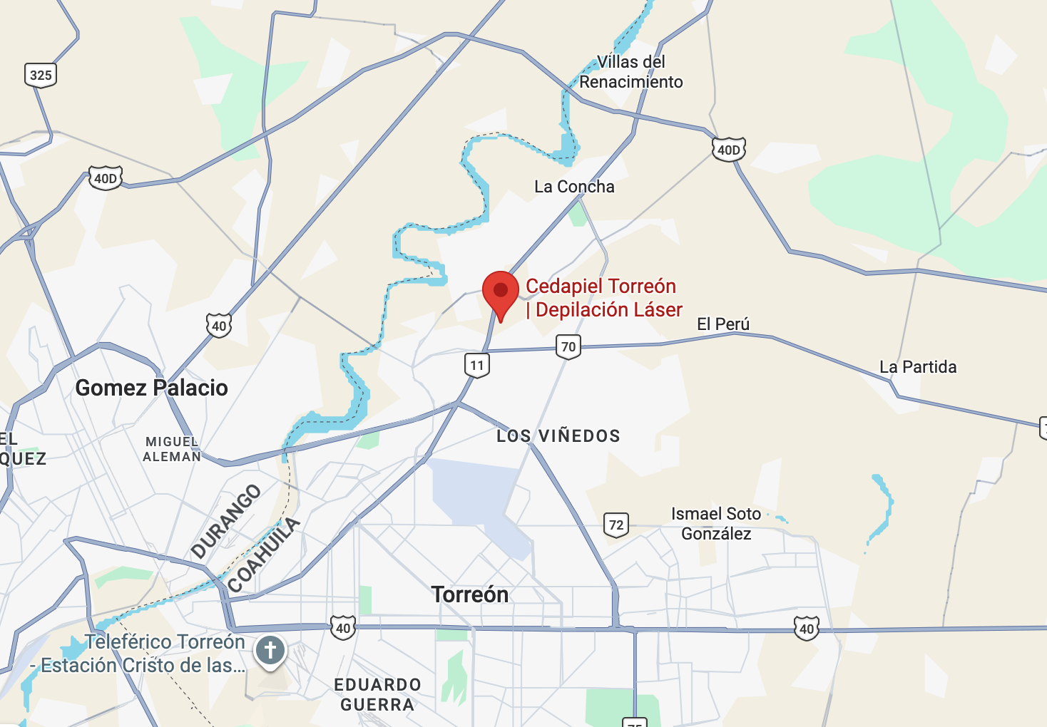 Mapa torreon